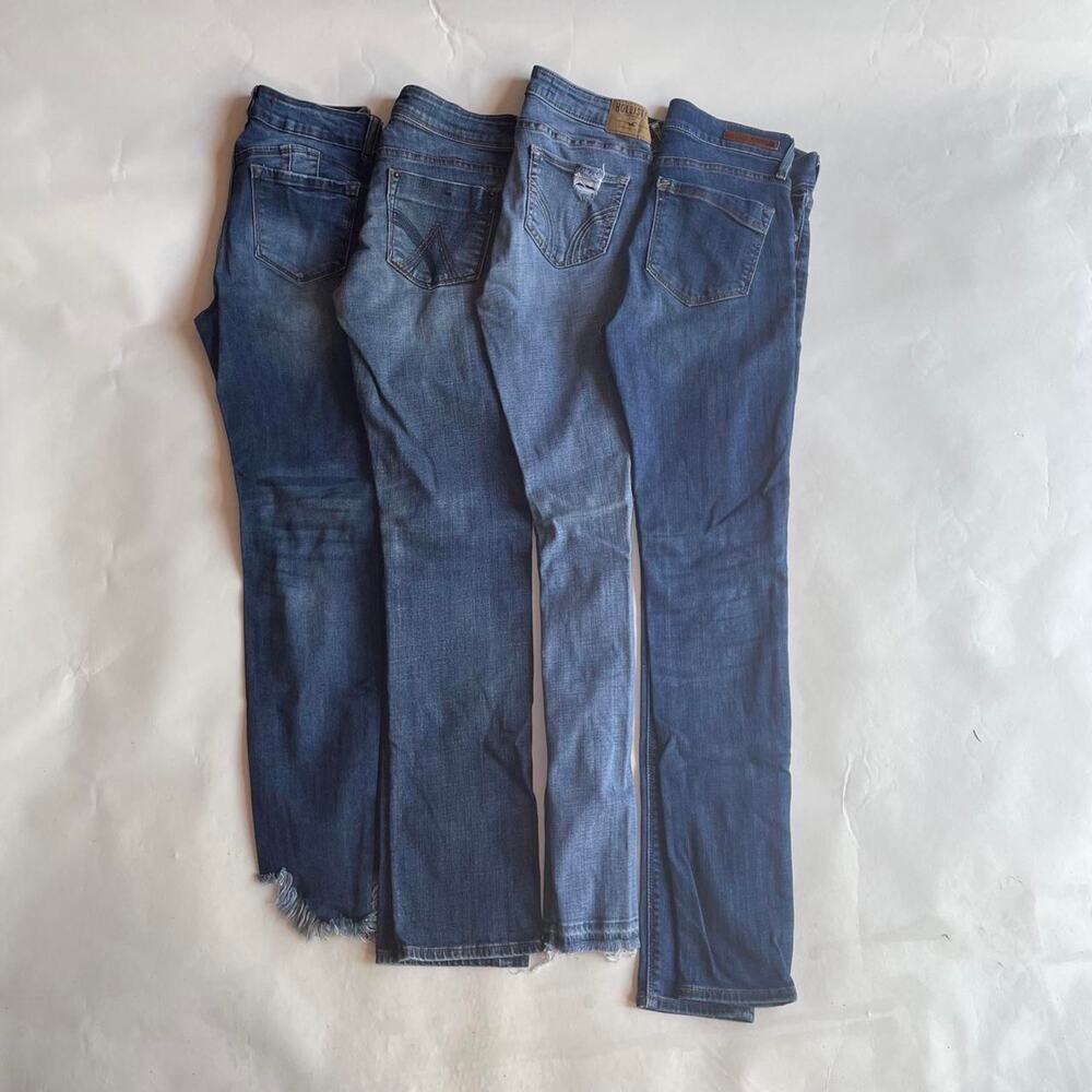 denim jeans bundle lot of 4 size 3 / 26